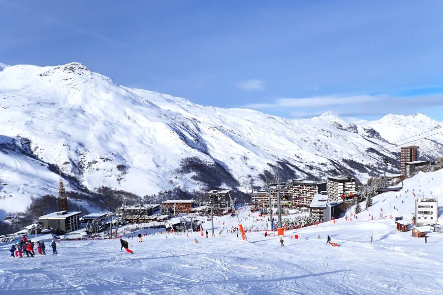 Les trois Valles, het grootste skigebied ter wereld