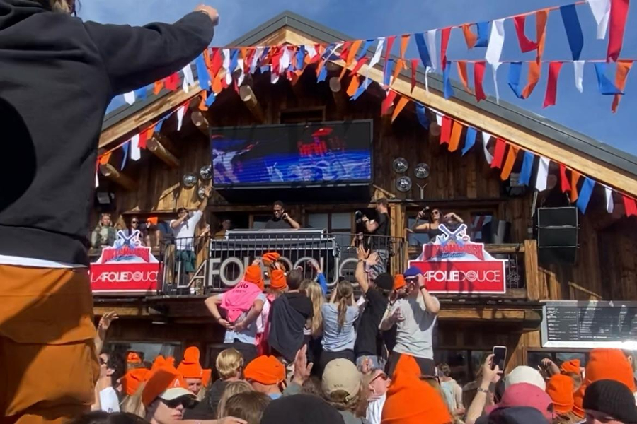 La Folie Douce tijdens Dutch week, Val Thorens